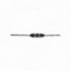 BRACELET CHAINE 5 RONDS ARGENT VIF PATINE
