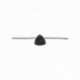 CEINTURE CHAINE TRIANGLE ARGENT VIF PATINE