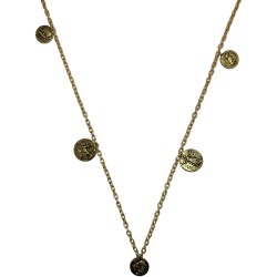 OLD GOLD ATHENA OWL BOAT  BELT