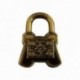 CHARM CADENAS DORE VIF PATINE