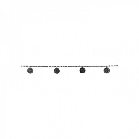 OLD SILVER 4 OWL EGYPT ROMA DOVE NECKLACE