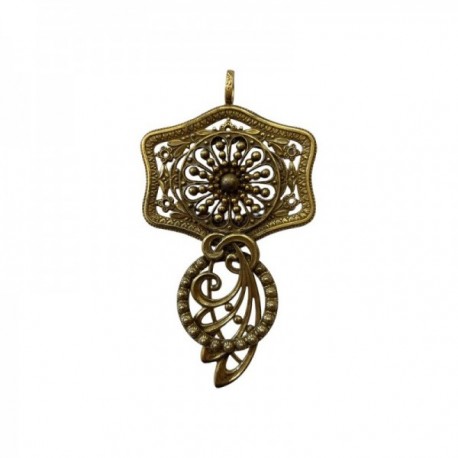 GOLD PLATED PENDANT UNIQUE PIECE