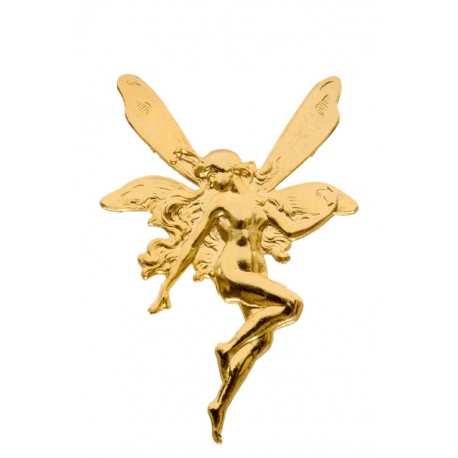 Golden Elf Brooch 