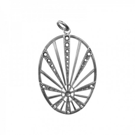 SILVER PLATED PENDANT UNIQUE PIECE