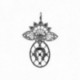 PENDENTIF ARGENTE VIF PIECE UNIQUE