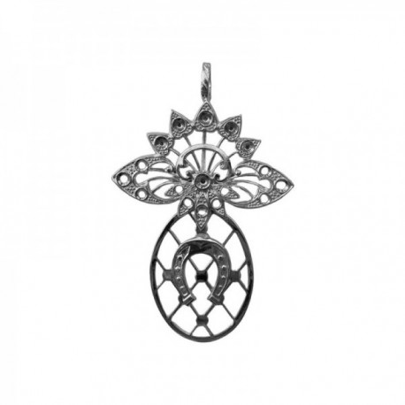 PENDENTIF ARGENTE VIF PIECE UNIQUE