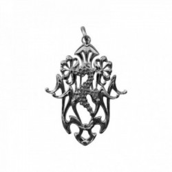 PENDENTIF ARGENTE VIF PIECE UNIQUE