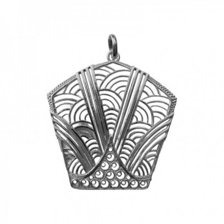 SILVER PLATED PENDANT UNIQUE PIECE