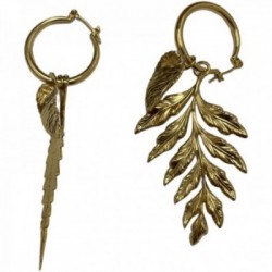 BOUCLES D'OREILLES DORE VIF EDITION LIMITEE