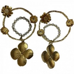 BOUCLES D'OREILLES DORE VIF EDITION LIMITEE