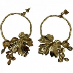 BOUCLES D'OREILLES DORE VIF EDITION LIMITEE