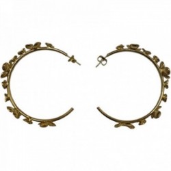 BOUCLES D'OREILLES DORE VIF EDITION LIMITEE