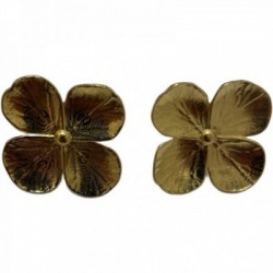 BOUCLES D'OREILLES DORE VIF EDITION LIMITEE