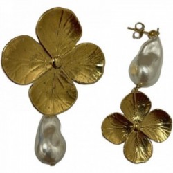 BOUCLES D'OREILLES DORE VIF EDITION LIMITEE