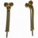BOUCLES D'OREILLES DORE VIF EDITION LIMITEE