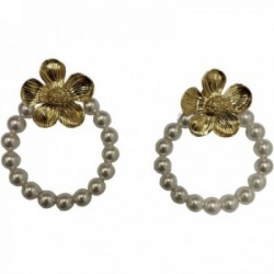 BOUCLES D'OREILLES DORE VIF EDITION LIMITEE