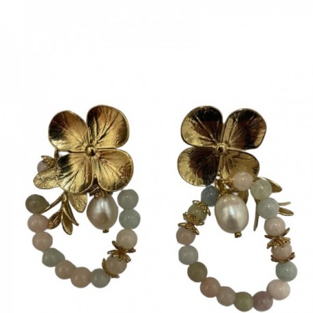 BOUCLES D'OREILLES DORE VIF EDITION LIMITEE