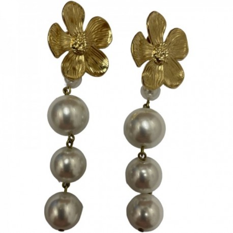 BOUCLES D'OREILLES DORE VIF EDITION LIMITEE