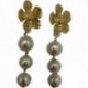 BOUCLES D'OREILLES DORE VIF EDITION LIMITEE
