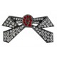 Broche Noeud De Papillon Strass Canon De Fusil