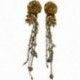 BOUCLES D'OREILLES DORE VIF EDITION LIMITEE