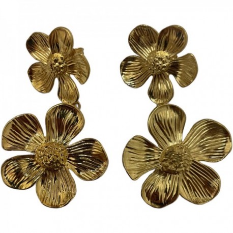 BOUCLES D'OREILLES DORE VIF EDITION LIMITEE