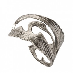 old silver Storks Ring