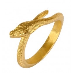 Golden Snake Ring 