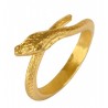 Bague Serpent Dorée