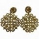 BOUCLES D'OREILLES DORE VIF EDITION LIMITEE