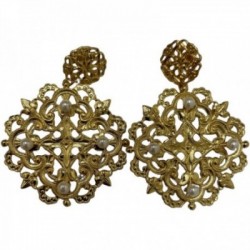 BOUCLES D'OREILLES DORE VIF EDITION LIMITEE