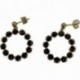 BOUCLES D'OREILLES DORE VIF EDITION LIMITEE