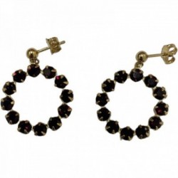 BOUCLES D'OREILLES DORE VIF EDITION LIMITEE