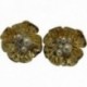 BOUCLES D'OREILLES DORE VIF EDITION LIMITEE