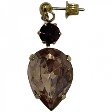 MONO BOUCLE D'OREILLE DORE VIF EDITION LIMITEE