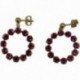 BOUCLES D'OREILLES DORE VIF EDITION LIMITEE