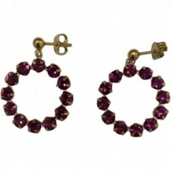 BOUCLES D'OREILLES DORE VIF EDITION LIMITEE