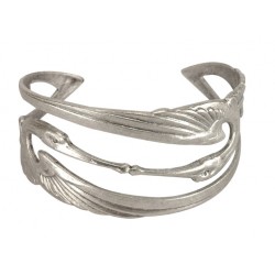 2 Silvery Storks Bracelet