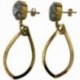 BOUCLES D'OREILLES DORE VIF EDITION LIMITEE