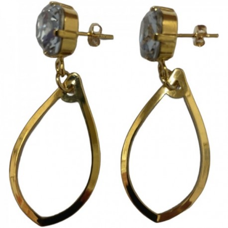 BOUCLES D'OREILLES DORE VIF EDITION LIMITEE
