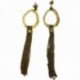 BOUCLES D'OREILLES DORE VIF EDITION LIMITEE