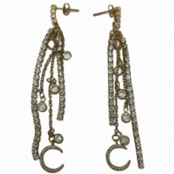 BOUCLES D'OREILLES DORE VIF EDITION LIMITEE