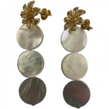 BOUCLES D'OREILLES DORE VIF EDITION LIMITEE