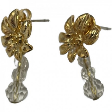 BOUCLES D'OREILLES DORE VIF EDITION LIMITEE