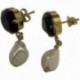 BOUCLES D'OREILLES DORE VIF EDITION LIMITEE