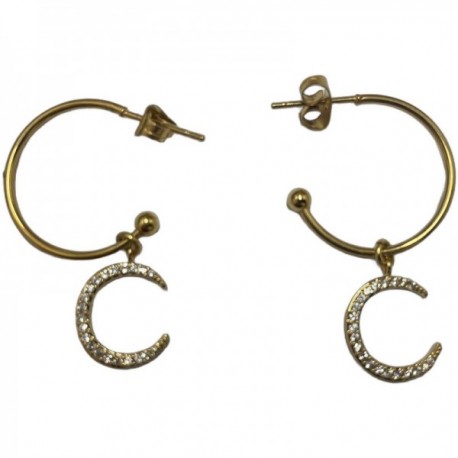 BOUCLES D'OREILLES DORE VIF EDITION LIMITEE