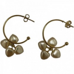 BOUCLES D'OREILLES DORE VIF EDITION LIMITEE