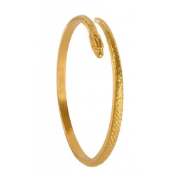 Golden Snake Bangle