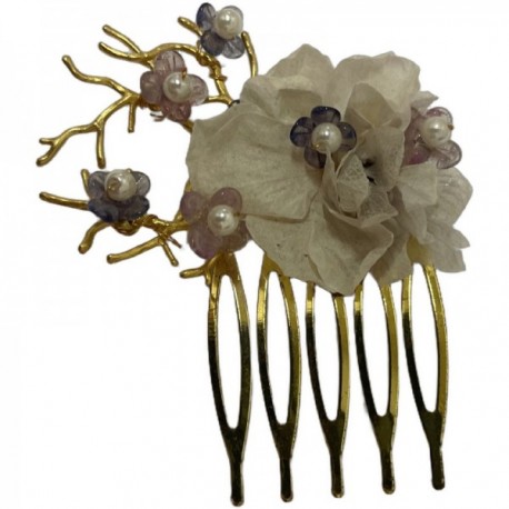 PEIGNE FLEUR EDITION LIMITEE