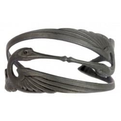 Bangle 2 storks Black color